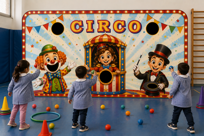 EL CIRCO - telón de emboque