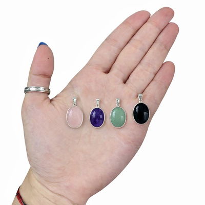 Dijes ovalo con virola 