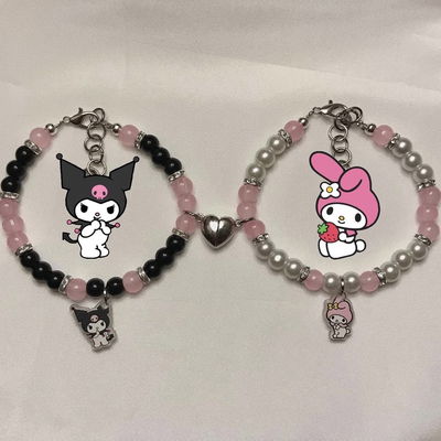 Pulseras Melody y Kuromi
