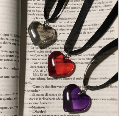 Pack collares corazón variedad