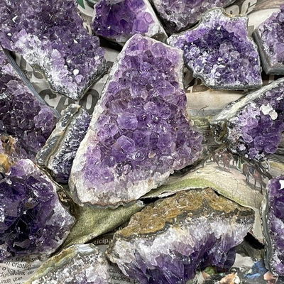 Drusas de amatista premium 100 gr