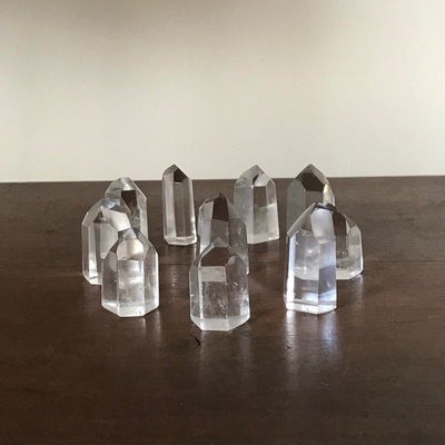 Puntas Cuarzo cristal Tameana