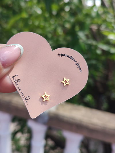 Aros pasantes estrella