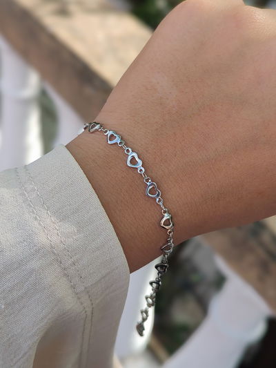 Pulsera full corazoncitos 