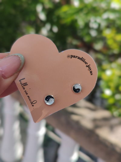 Aros pasantes Ying Yang 