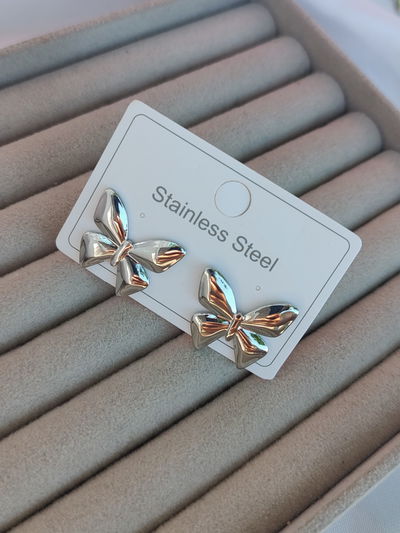 Aros pasantes mariposa 