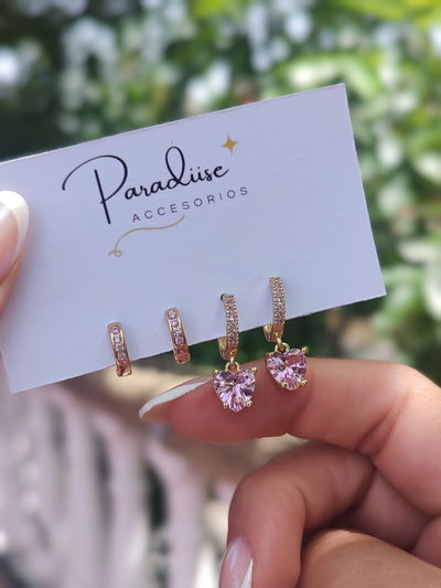 Mix de argollitas Gold 5