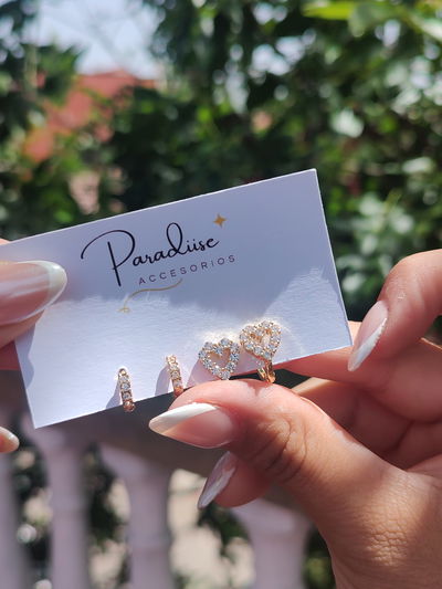 Mix de argollitas Gold 2