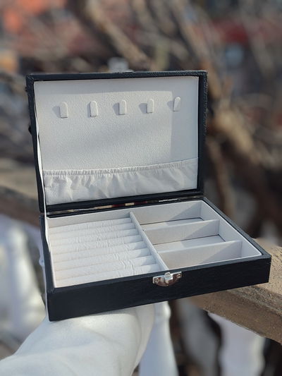 Alhajero cuadrado 20x15x5cm NEGRO