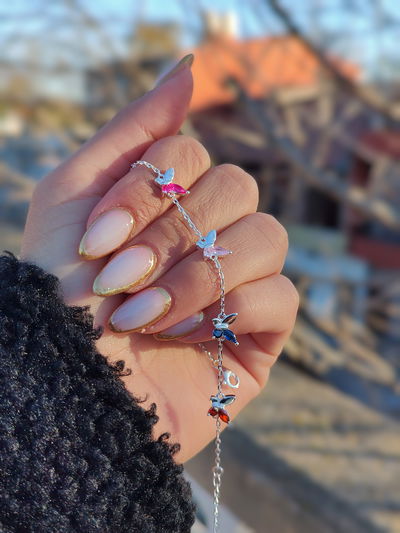 Pulsera Mariposas de colores