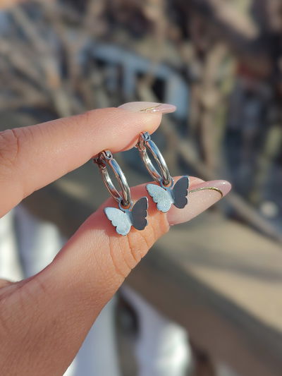 Argollitas Maripositas