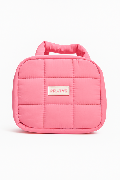 Neceser valija puffer fucsia