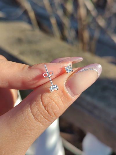 Aros pasantes cubic cuadrado N1