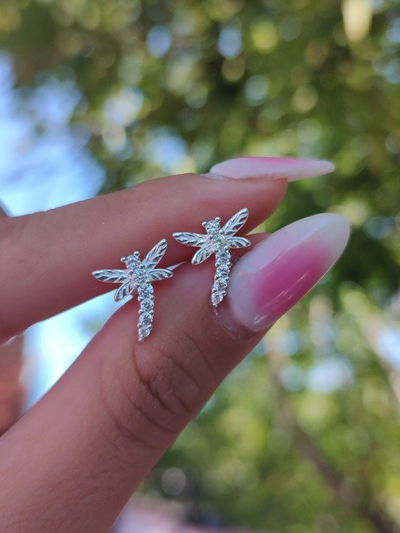 Aros pasantes libélulas