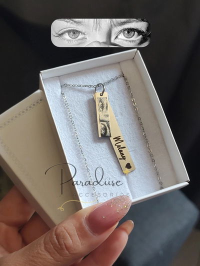 Collar fotomirada doble