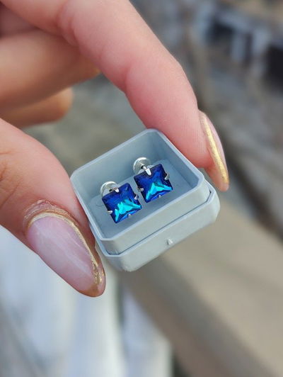 Abridores cubic cuadrado azul