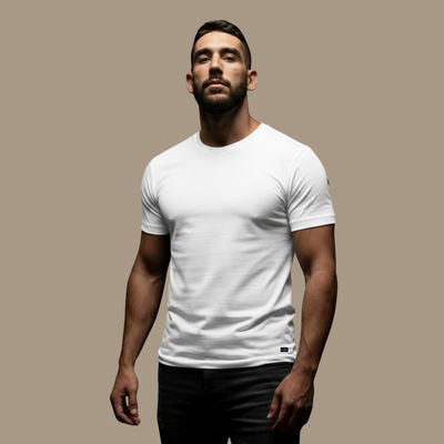 Remera Lisa Manga Corta YESHUA Hombre