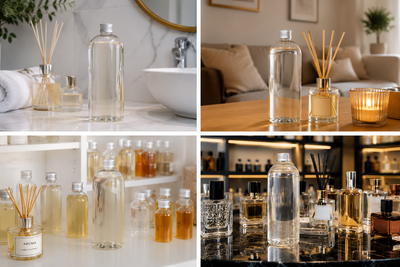 12 Envases 500ml Transparente PET c/tapa aluminio 