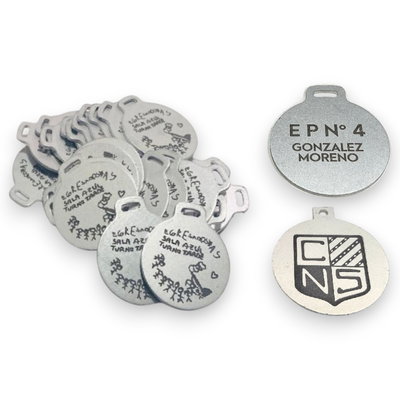MEDALLAS ALUMINIO 30 mm