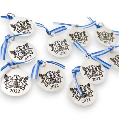 MEDALLAS ALPACA PLATEADA