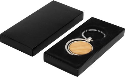 LLAVERO DE BAMBÚ "SPIN"