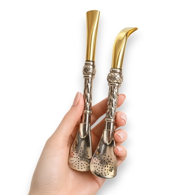BOMBILLON ALPACA Y BRONCE REY