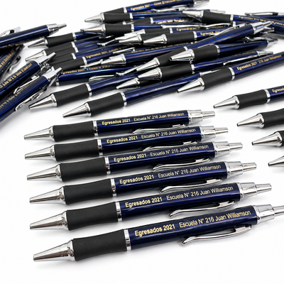 LAPICERA METALICA AZUL