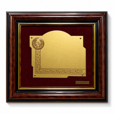 PLAQUETA 5000 C/1 SIN VIDRIO 14x16 cm 