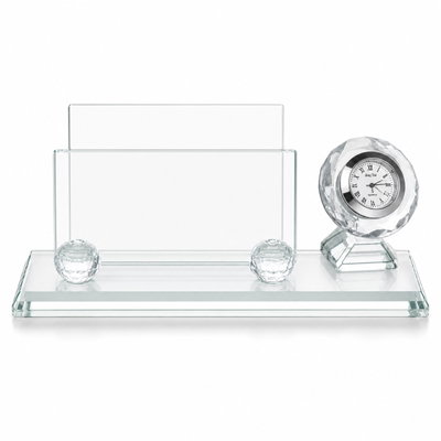 TARJETERO CRISTAL DOBLE