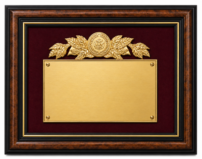 PLAQUETA 6000 K/3 CON VIDRIO 22x27 cm 