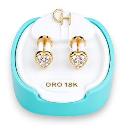 Aros Abridores 18K Bebe CH 192 Zafiro