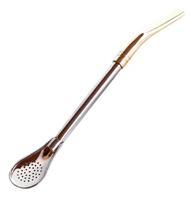 BOMBILLA PICO DE LORO ACERO y BRONCE
