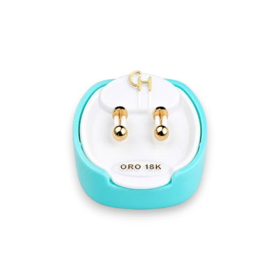 Aros Abridores 18K Bebe CH 104 Mediana