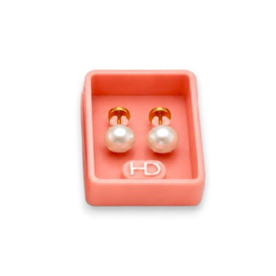 Aros Abridores Enchapado Oro Pasante 18k Bebe CH 312