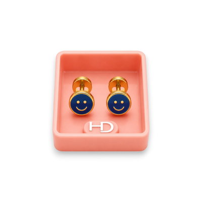 Aros Abridores Enchapado Oro Pasante 18k Bebe CH 317