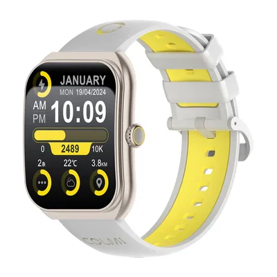 SMARTWATCH COLMI P86 GRIS/AMARILLO