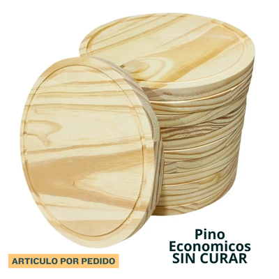 TABLA ASADO ECONOMICA PINO 21x21x1.5 cm 