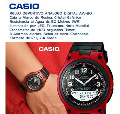 CASIO AW-80-4B