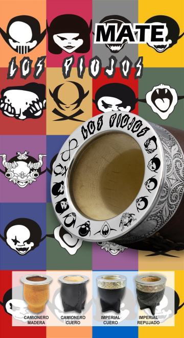 MATE BANDAS LOS PIOJOS