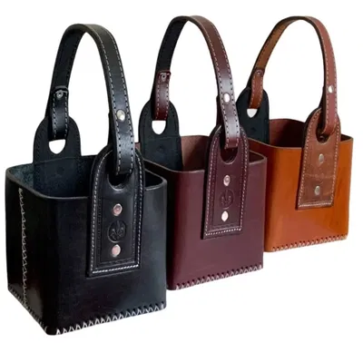 BOLSO MATERO RIGIDO SIMIL CUERO XL