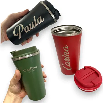 VASO TERMICO 500 ml ACERO