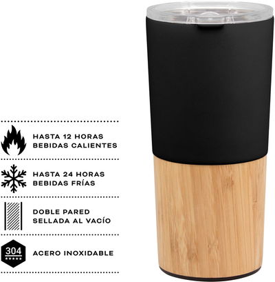VASO TERMICO BAMBOO 600 CC