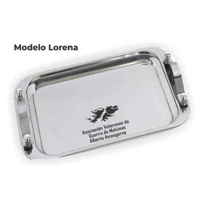 BANDEJA ACERO LORENA