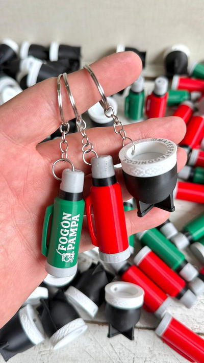 LLAVERO 3D TERMO Y MATE