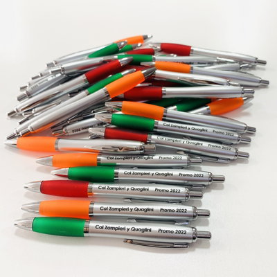 LAPICERA PLASTICA GRIP DE GOMA