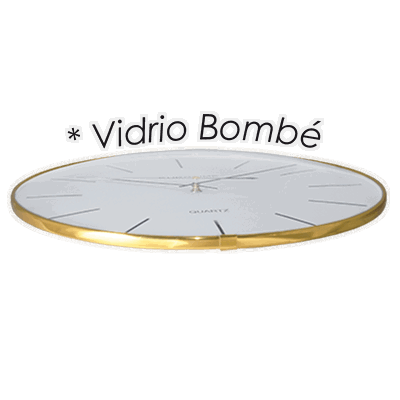 RELOJ PARED EUROTIME 29/1700.33 ELEGANT DORADO