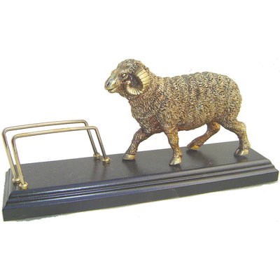 ESTATUILLA TARJETERO OVEJA