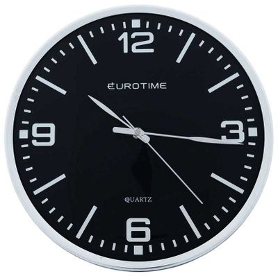 RELOJ PARED EUROTIME 29/1118.23 ALLUMINIUM GRIS