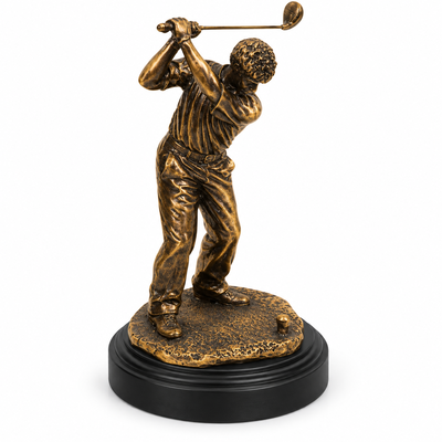 ESTATUILLA GOLFISTA