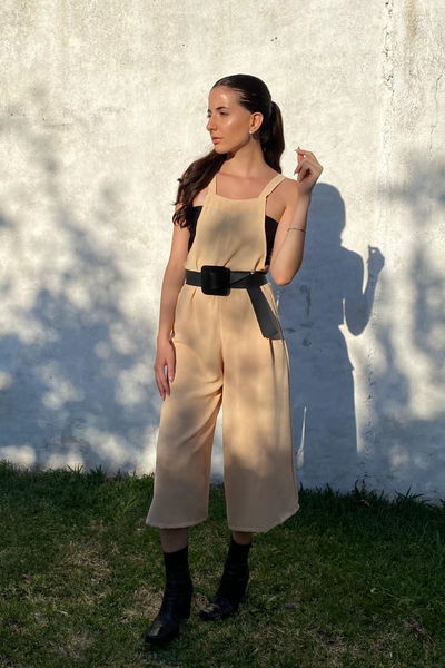 Monoprenda de crepe italiano 